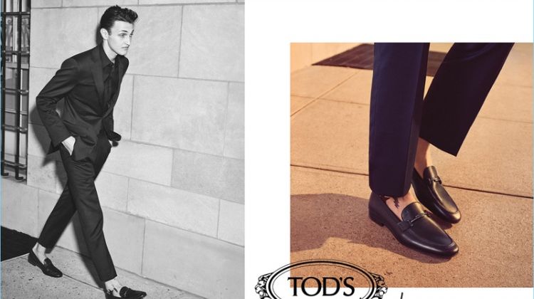 Anwar Hadid & Adrien Sahores Take a Stroll with Tod’s for Fall ’18 Campaign