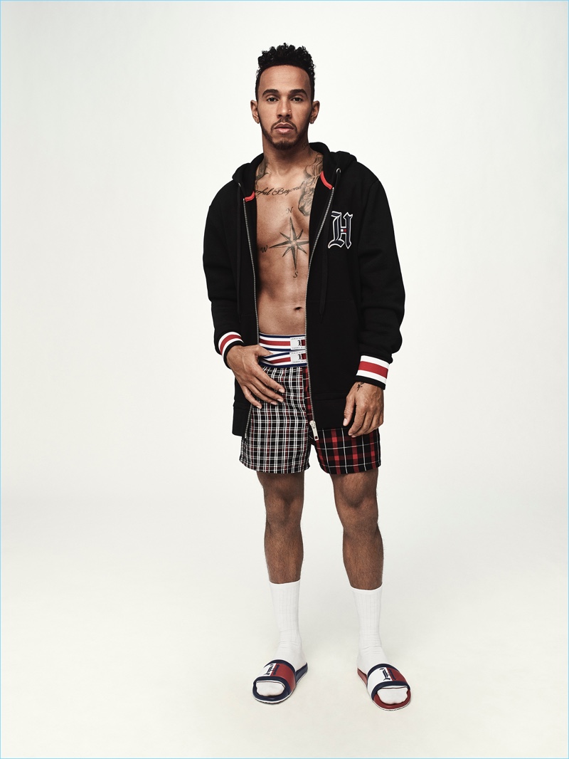 Lewis Hamilton Tommy Hilfiger Collaboration Fall 2018 Lookbook