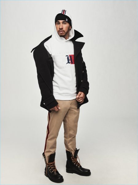 Tommy Hilfiger Lewis Hamilton Fall 2018 Collection Lookbook 017