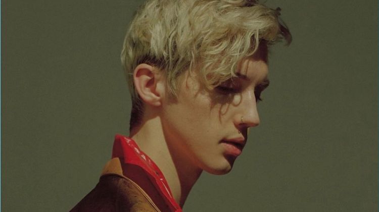 James Caruthers photographs Troye Sivan for Time magazine.