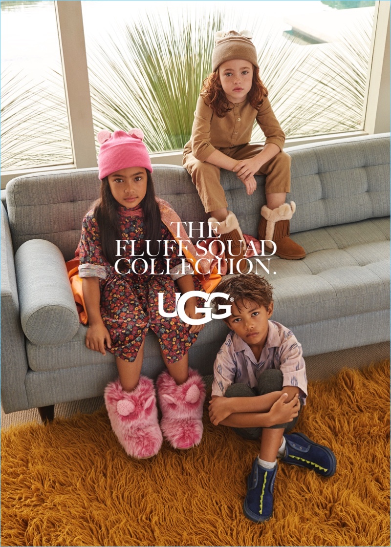 UGG unveils its fall-winter 2018 kid's campaign.