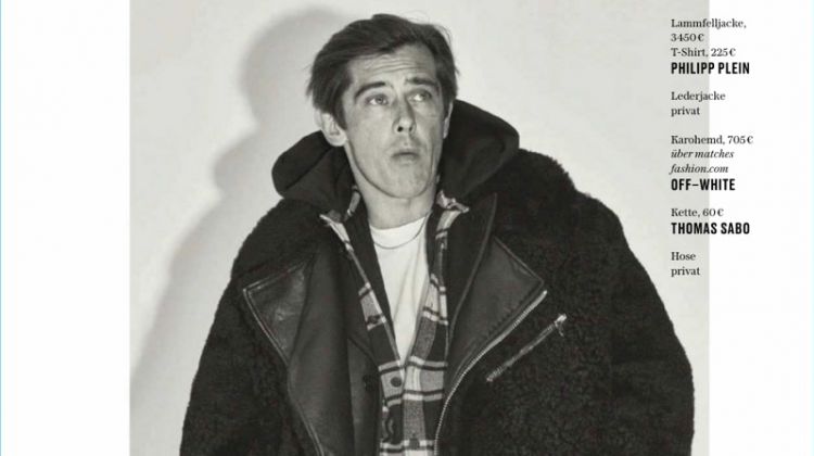 Werner Schreyer Dons the Fall Collections for GQ Germany
