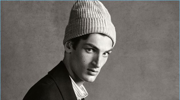 Zara Explores the Versatility of Wardrobe Staples Aaron Shandel dons a classic trench coat by Zara Man.