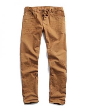 5-Pocket Garment-Dyed Stretch Twill in Caramel 5-Pocket Garment-Dyed Stretch Twill in Caramel