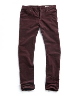5-Pocket Stretch Italian Cord in Aubergine 5-Pocket Stretch Italian Cord in Aubergine