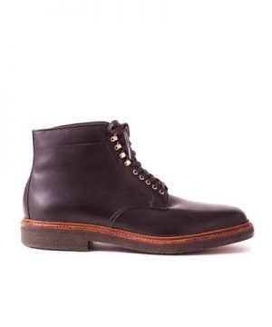 Alden Plain Toe Boot In Black Alden Plain Toe Boot In Black