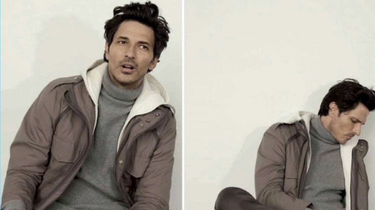 Andres Velencoso Dons Neutrals for GQ Style México