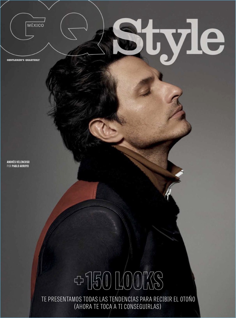 Andres Velencoso covers the fall-winter 2018 issue of GQ Style México.
