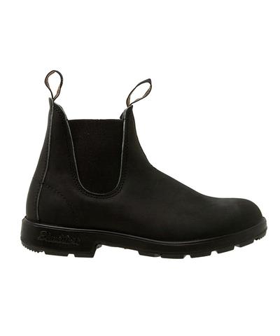 blundstones black leather