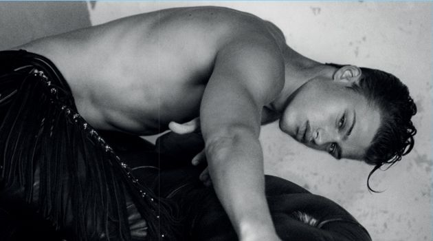 Wild Side: Bram de Wolf Rocks Dsquared2 for Attitude Wild Side: Bram de Wolf Rocks Dsquared2 for Attitude
