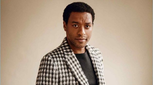 Check Mate: Chiwetel Ejiofor Dons Fashions for How to Spend It Chiwetel Ejiofor dons an Ermenegildo Zegna Couture sweater and suit.