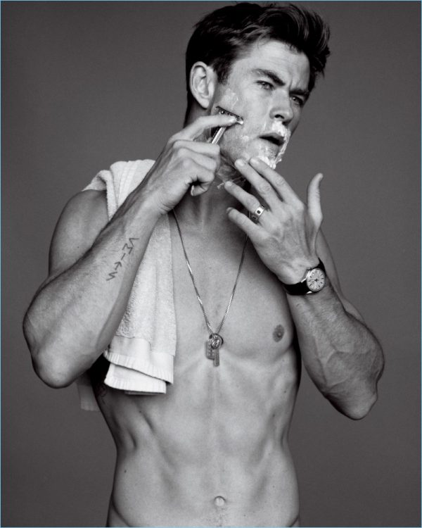 Chris Hemsworth GQ 2018 Cover Photo Shoot