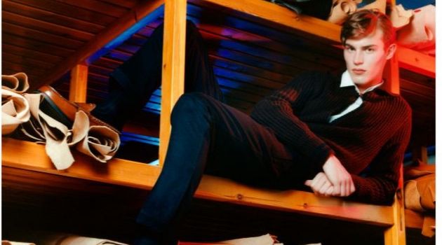 Kit Butler Hits the Factory Line for Church's Fall '18 Campaign Church's reunites with Kit Butler for its fall-winter 2018 campaign.