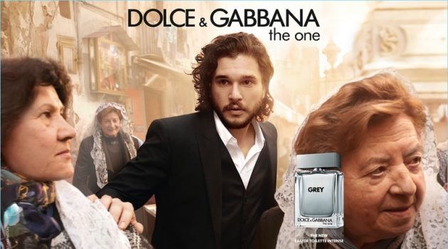 Kit Harington Reunites with Dolce & Gabbana for The One Grey Kit Harington stars in a fragrance campaign for Dolce & Gabbana The One Grey.