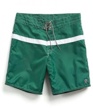 Exclusive Birdwell 311 Board Shorts in Green Surf Stripe Exclusive Birdwell 311 Board Shorts in Green Surf Stripe