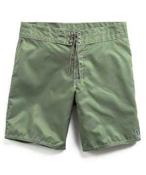 Exclusive Birdwell Contrast Pocket 311 Board Shorts in Olive Exclusive Birdwell Contrast Pocket 311 Board Shorts in Olive