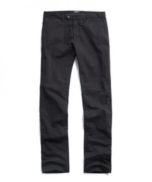Extra Slim Fit Tab Front Stretch Chino in Black Extra Slim Fit Tab Front Stretch Chino in Black