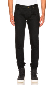 Fear of God Stretch Denim Jean in Black Fear of God Stretch Denim Jean in Black