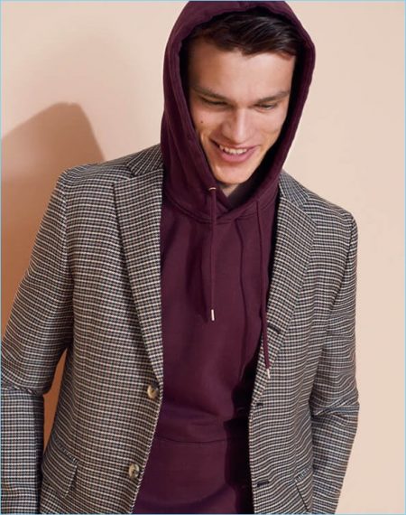 The Knitwear Corner: Filip Hrivnak Models Sweaters for YOOX