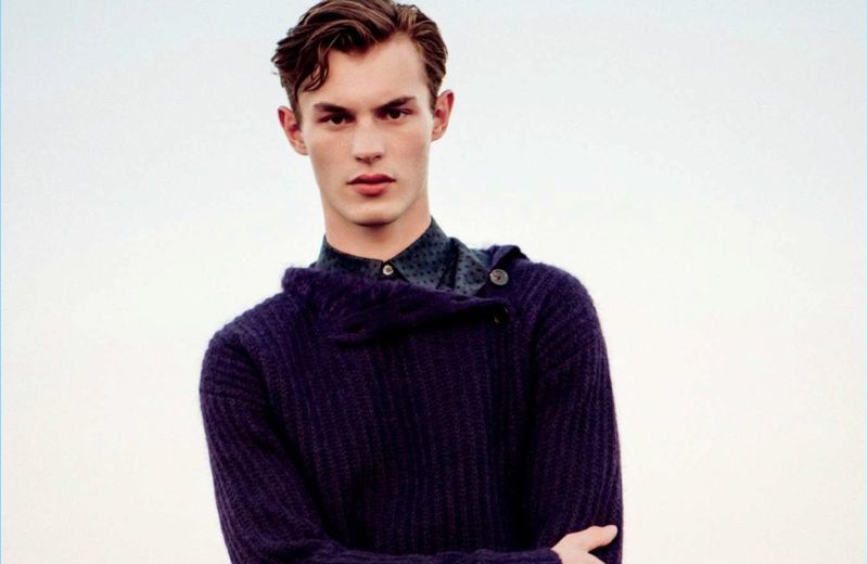 Kit Butler, Augusta Alexander & Jacob Hankin Model Sweaters for GQ Style Russia Kit Butler, Augusta Alexander & Jacob Hankin Model Sweaters for GQ Style Russia