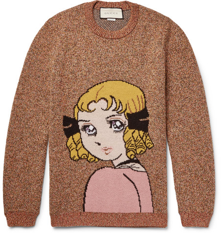 gucci sweater brown