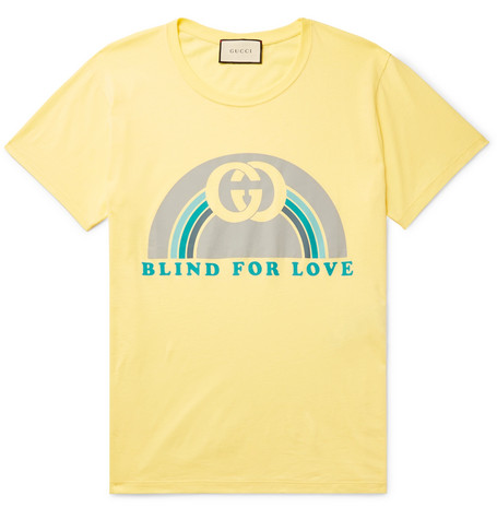 gucci yellow shirt