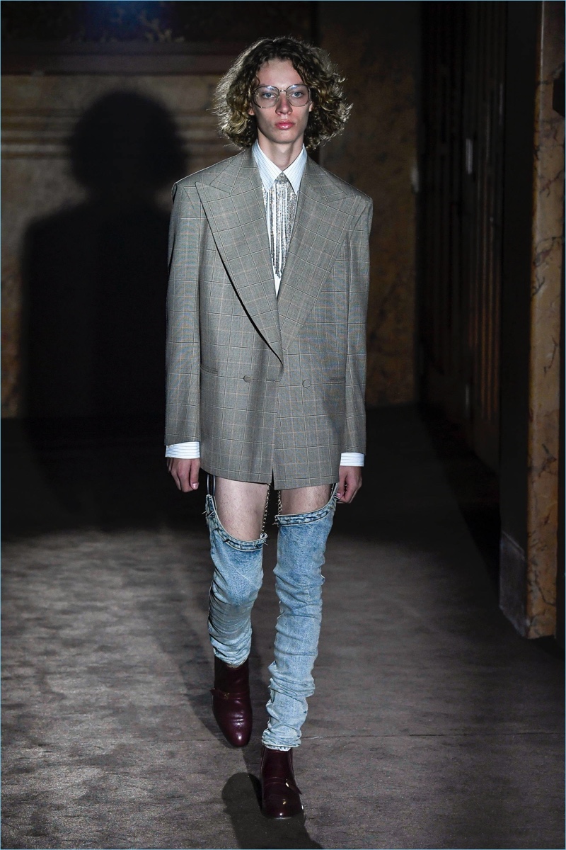 gucci mens runway 2019