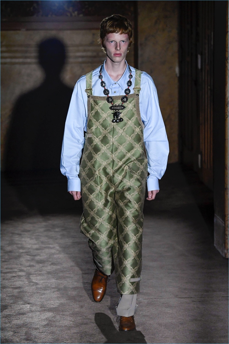 Androgyny Prevails for Alessandro Michele's Spring '19 Gucci Collection