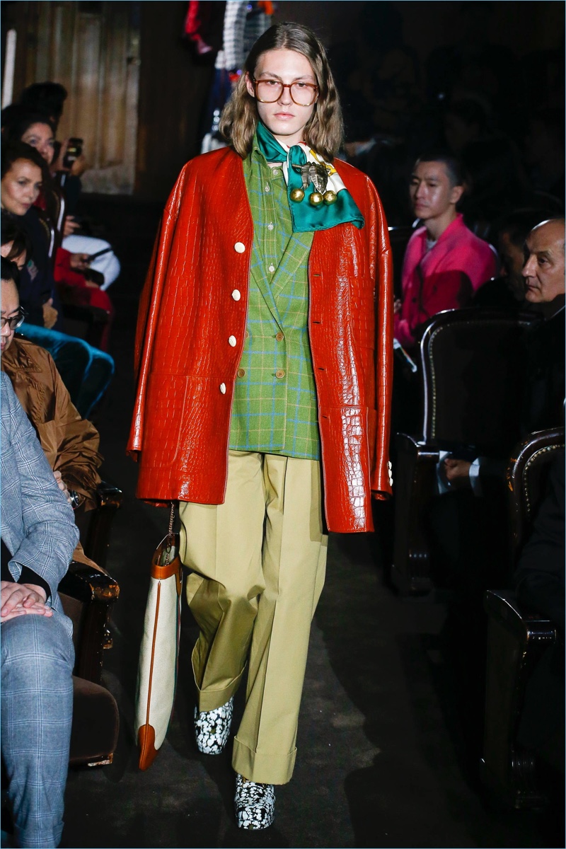 Androgyny Prevails for Alessandro Michele's Spring '19 Gucci Collection