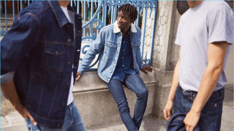 Denim on Denim: Adonis Bosso, Ben Allen & Ali Latif for H&M