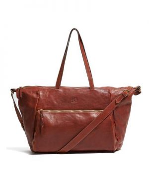 Il Bisonte Cowhide Travel Bag in Brown Il Bisonte Cowhide Travel Bag in Brown