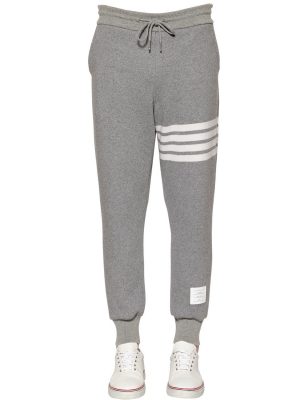 Intarsia Stripes Cashmere Sweatpants Intarsia Stripes Cashmere Sweatpants