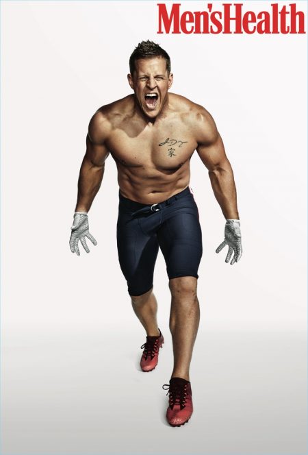 J.J Watt Cover Image 2018 Mens Health