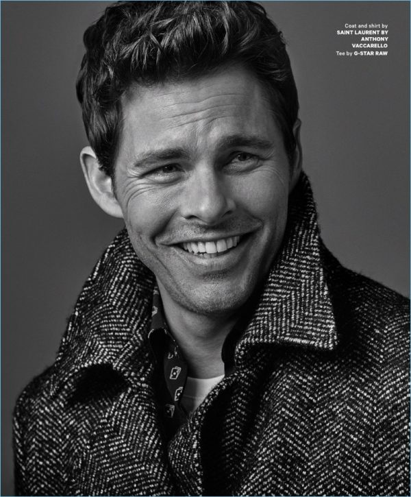 James Marsden Essential Homme 2018 Cover Photo Shoot
