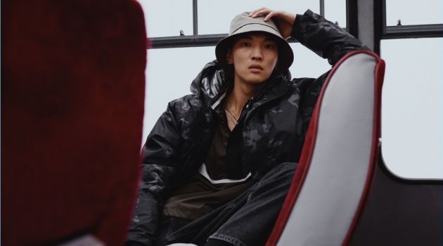Street Sports Tech: Jeon June Rocks New Styles for Zara Jeon June embraces sporty style for a Zara Man editorial.
