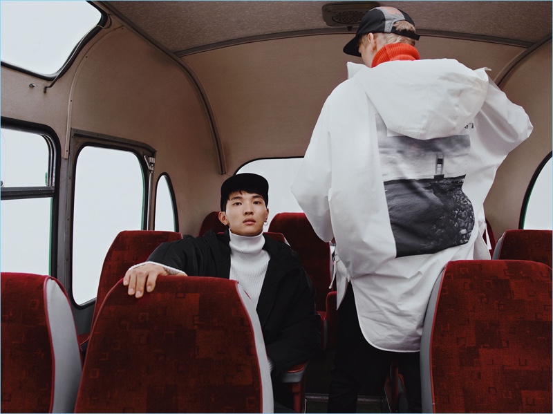 Ready for fall, Jeon June stars in an on-trend editorial for Zara Man.