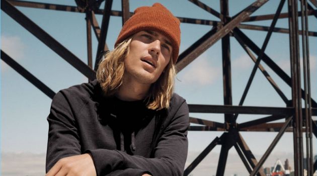 Madewell Launches Men's Range: Shop the Denim Essentials Ton Heukels wears Madewell slim-fit jeans with a hoodie.