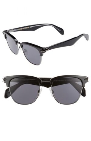 Men's Rag & Bone 52Mm Polarized Sunglasses - Black Ruth/ Polar Men's Rag & Bone 52Mm Polarized Sunglasses - Black Ruth/ Polar