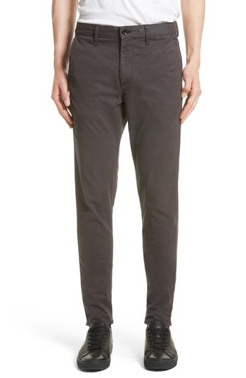 mens skinny fit black chinos