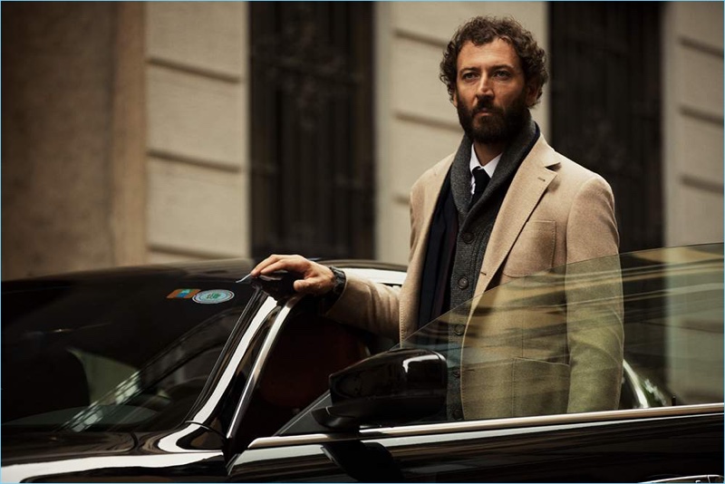 Diego Confalonieri dons Brunello Cucinelli for Mr Porter.