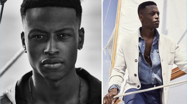 Nam Garsinii Embraces Nautical Style for Four Seasons Magazine Nam Garsinii Embraces Nautical Style for Four Seasons Magazine
