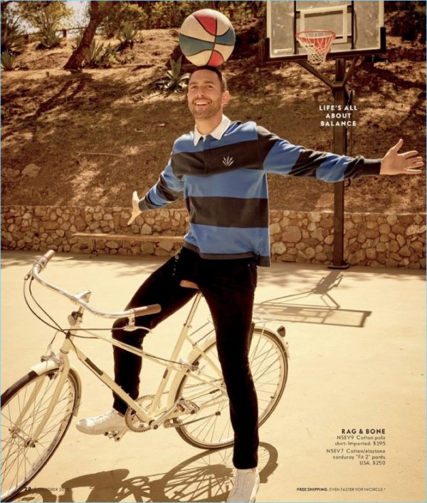 Malik Lindo Noah Mills Neiman Marcus Fall 2018 Men's Catalog