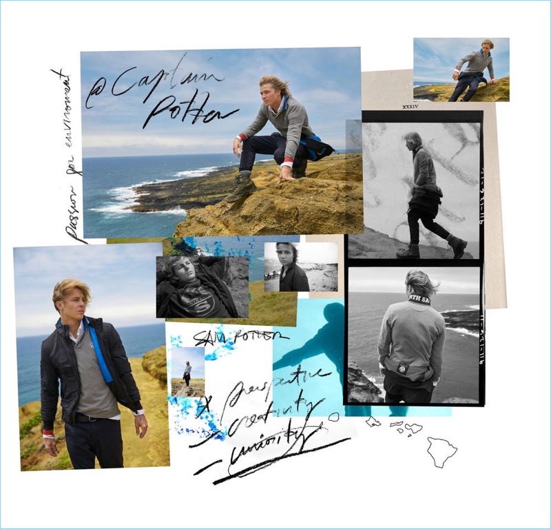 Hunter & Gatti photograph Sam Potter for North Sails.