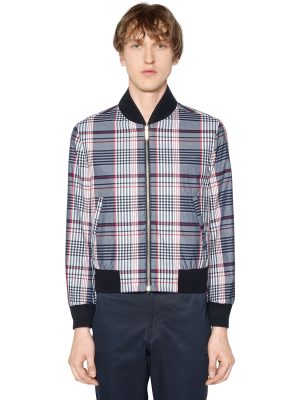 Reversible Zip-up Cotton Poplin Jacket Reversible Zip-up Cotton Poplin Jacket