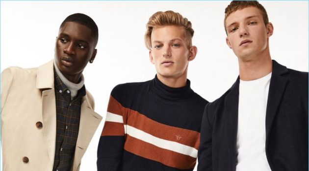 River Island Shows How to Wear 3 Fall Style Staples Junior Choi, Sebastian Sauvè, and Wiktor Sudol star in fall 2018 style edit for River Island.