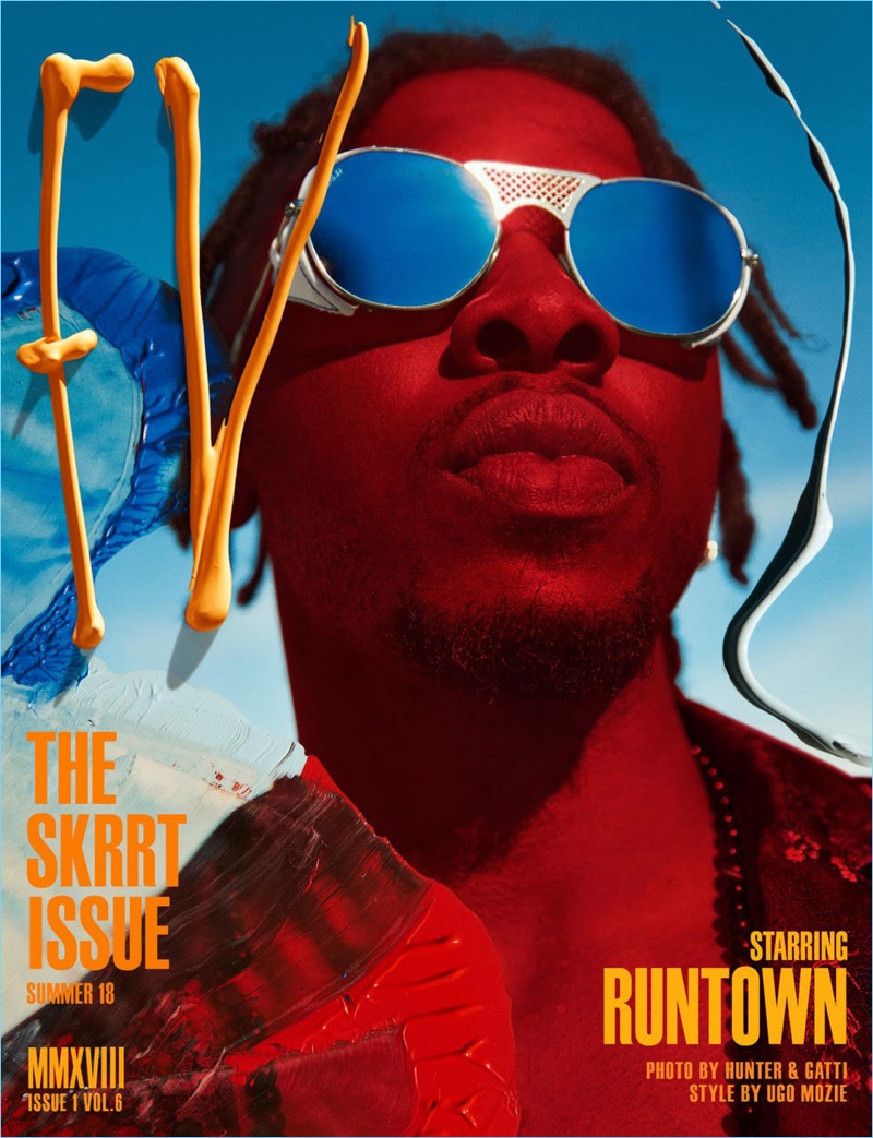 Runtown covers FV magazine.