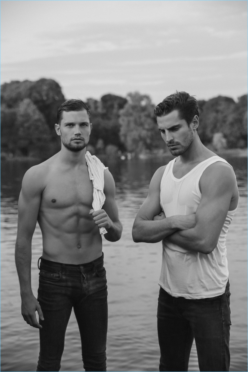 Stefan Pollmann and Dean Stetz photographed by Shay Tamir