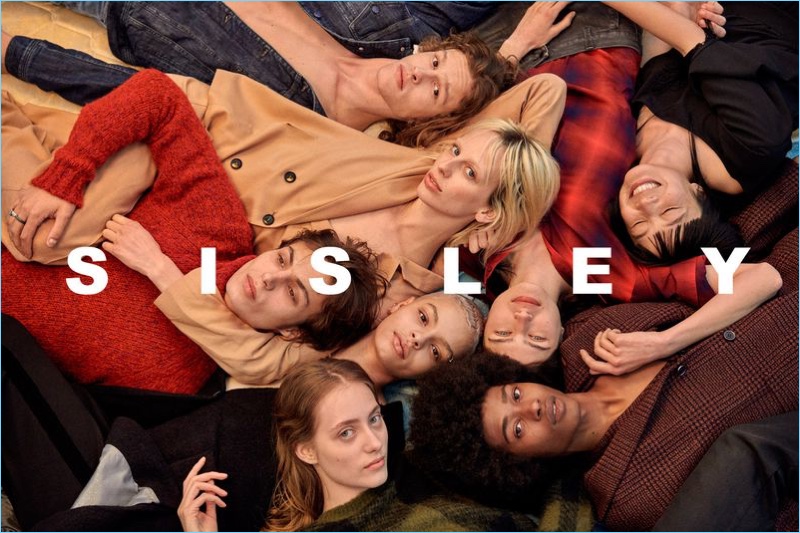 Ryan McGinley photographs Sisley's fall-winter 2018 campaign.