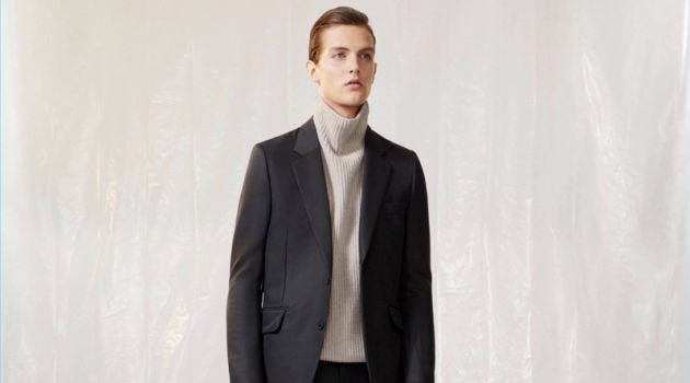 The Row Does Menswear: See Barneys' Edit Front and center, Kajus Valciukas wears The Row.