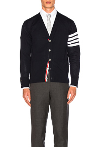 thom browne merino cardigan